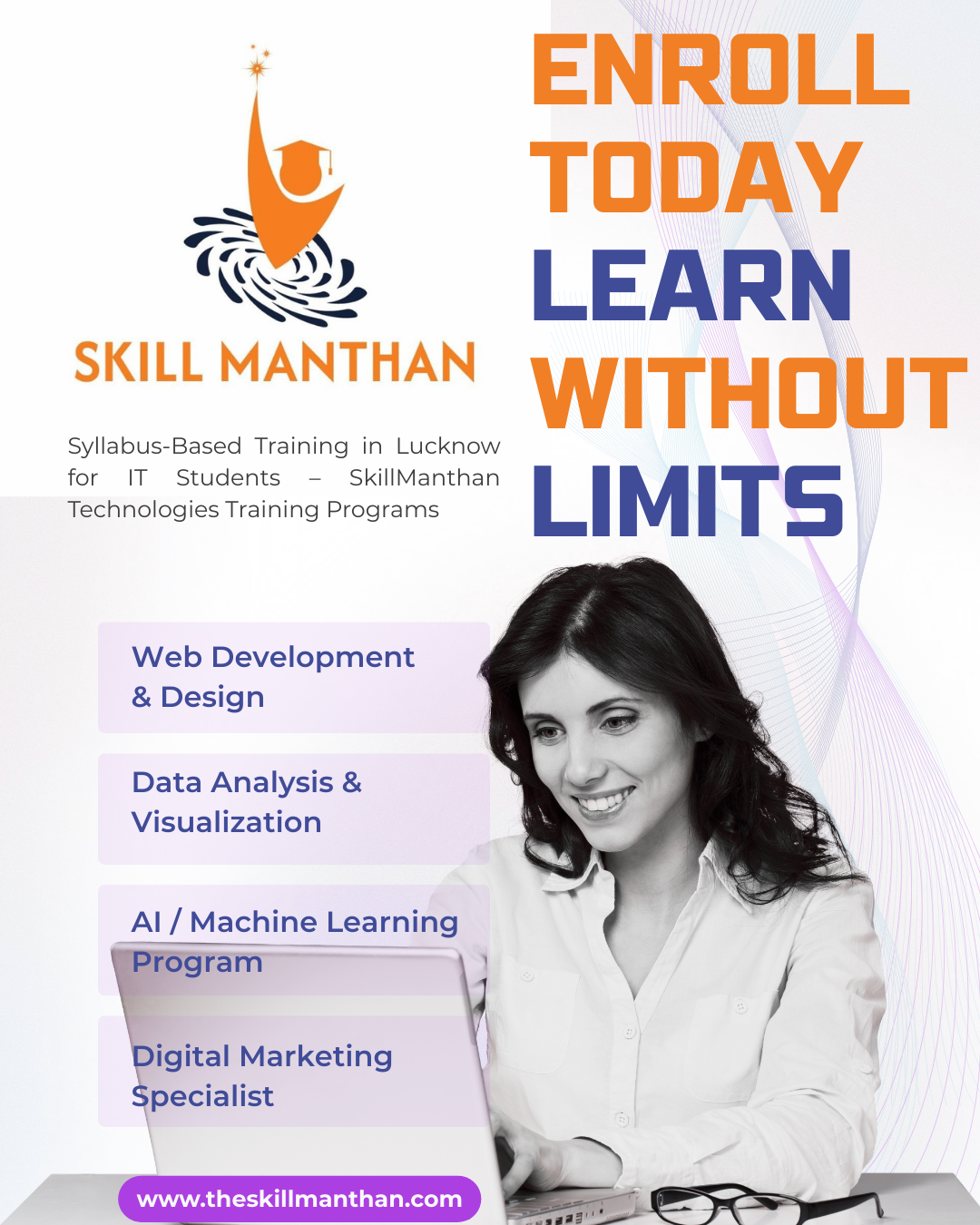 Syllabus-Based Training in Lucknow for IT Students – SkillManthan Technologies Training Programs
